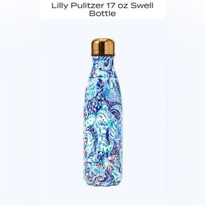 NWT 🌸LILLY PULITZER🌸 + SWELL Water Bottle … *ROYALE PURPLE 60 ANIMALS* … 17 oz